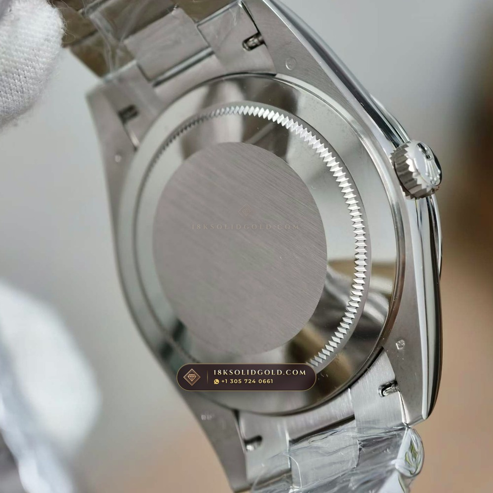 Rolex Day-Date 40 18K White Gold Reference 228239 — Hallmarked Edition — Studio Gallery Plate VIII in 18K White Gold Au750 (210.7g Verified Mass, Rolex Manufacture Cal. 3255 - 70h Power Reserve)