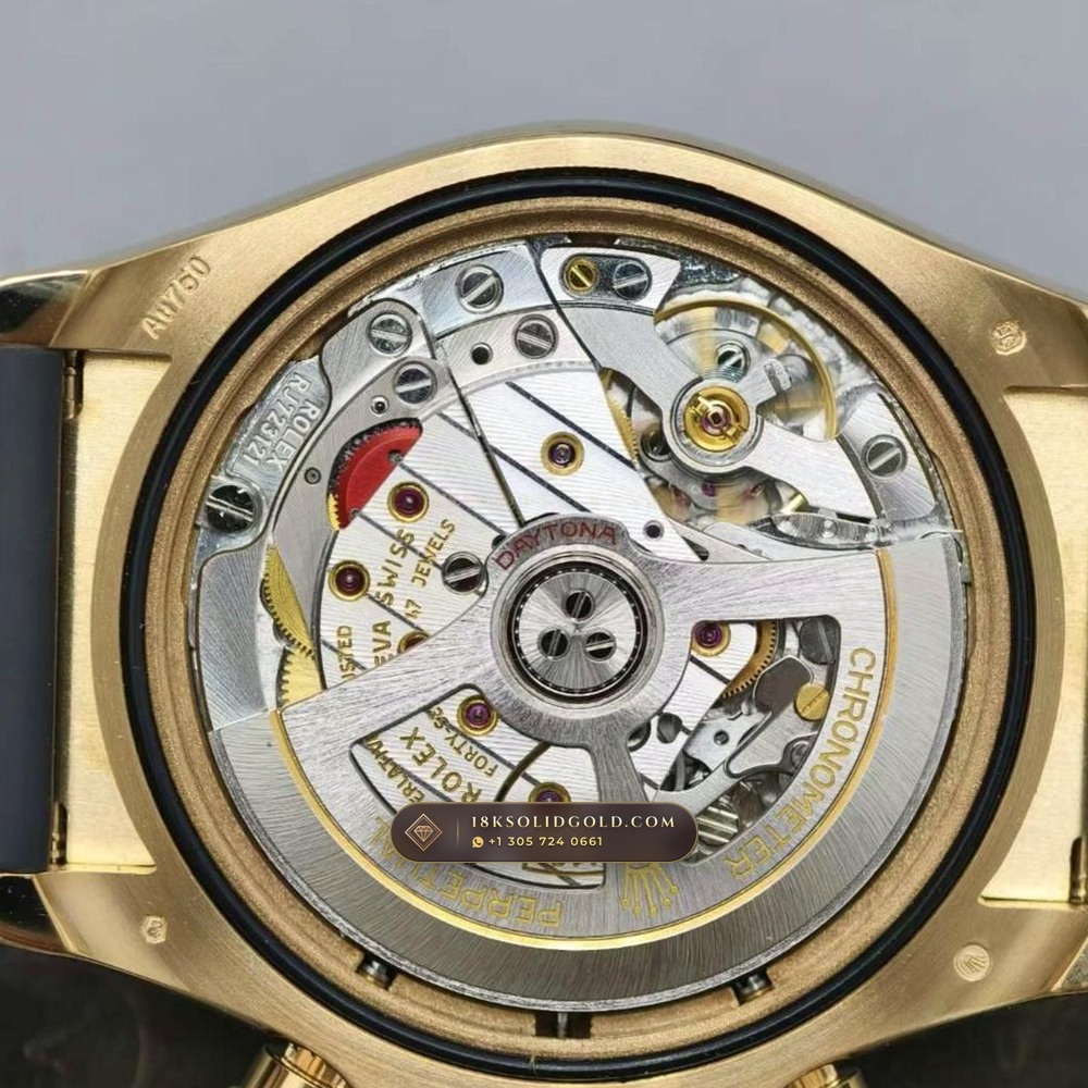 Rolex Cosmograph Daytona 18K Yellow Gold Geneva Atelier Spec Reference 126518LN — Hallmarked Edition — Studio Gallery Plate VII in 18K Yellow Gold Au750 (160.4g Verified Mass, Rolex Manufacture Cal. 4131 - 72h Power Reserve)