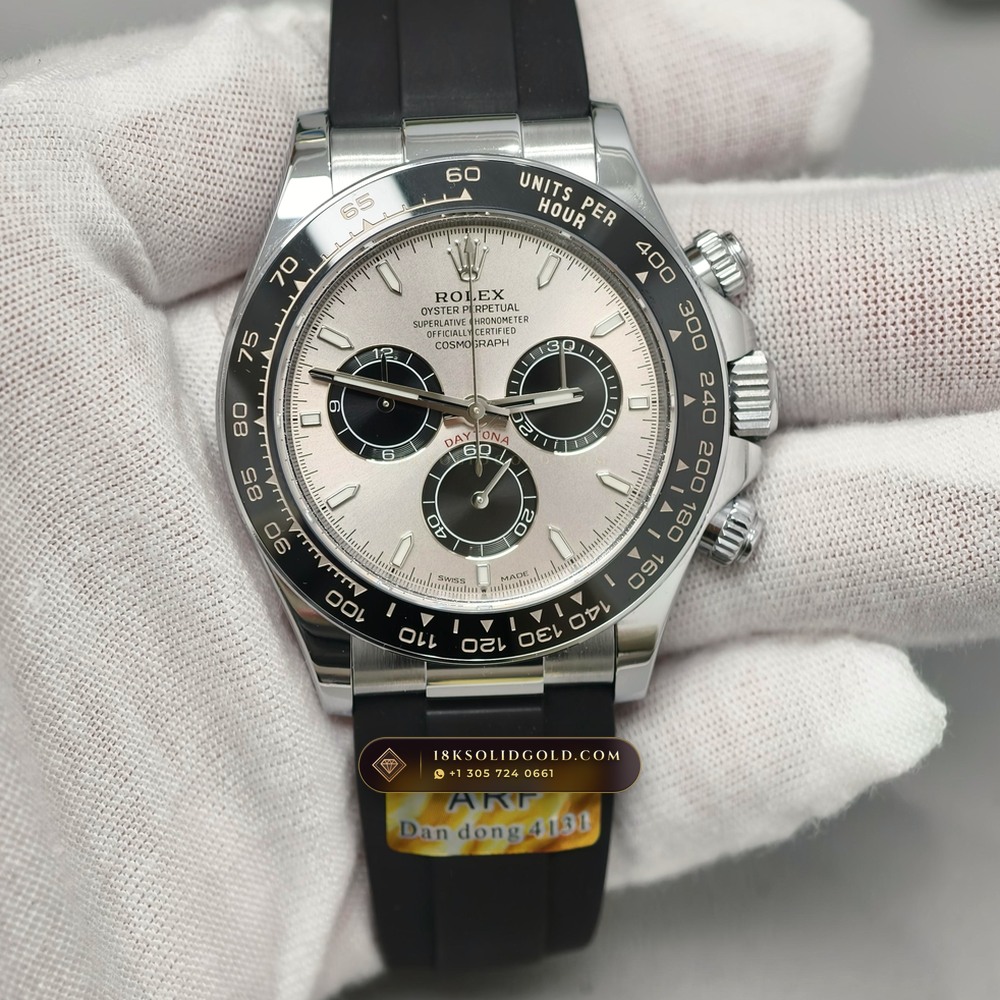 Rolex Cosmograph Daytona Ghost Slate Grey Dial 18K White Gold Reference 126519LN — Hallmarked Edition