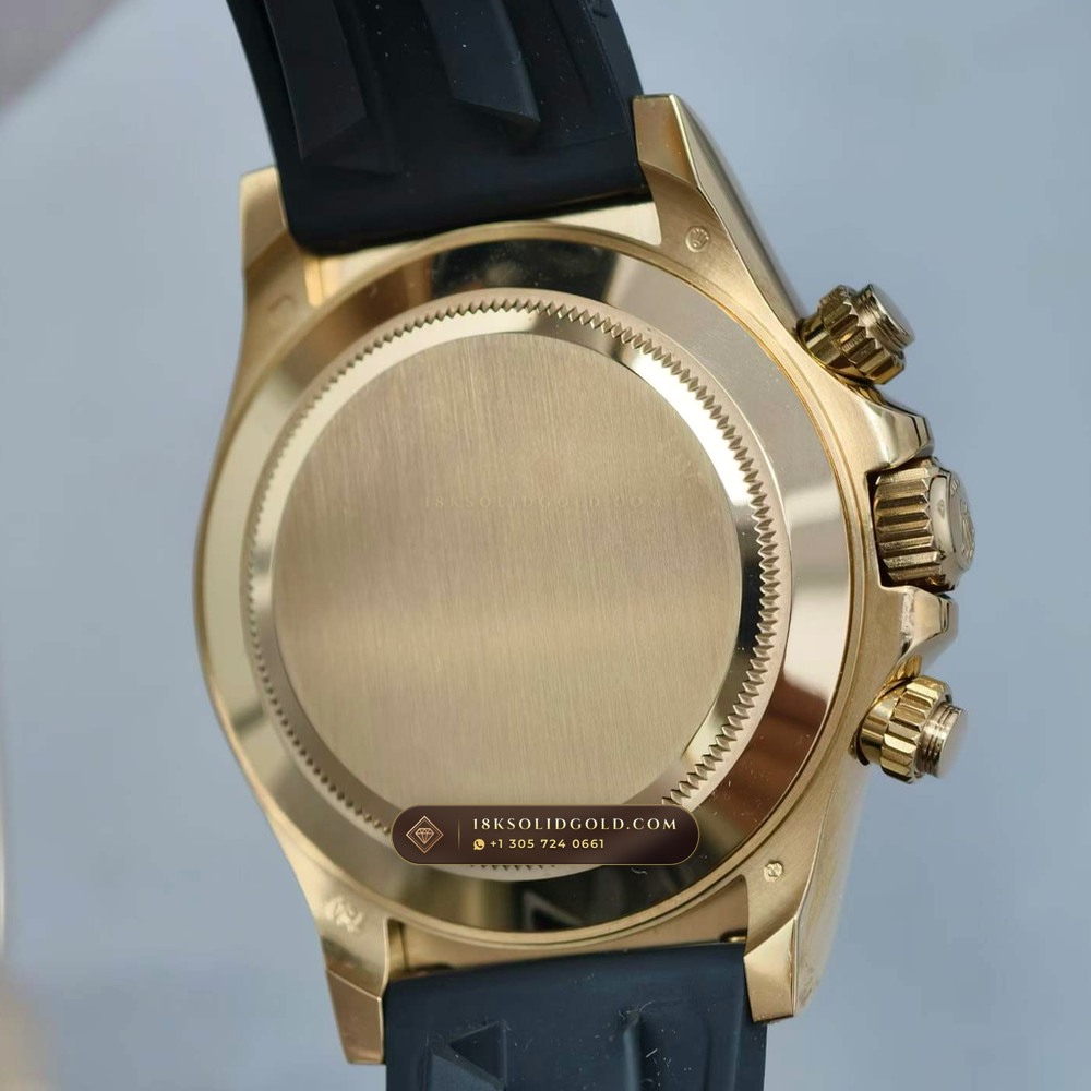 Rolex Cosmograph Daytona Gibeon Meteorite Dial 18K Yellow Gold Reference 116518 — Hallmarked Edition — Studio Gallery Plate VII in 18K Yellow Gold Au750 (160.6g Verified Mass, Rolex Manufacture Cal. 4130 - 72h Power Reserve)