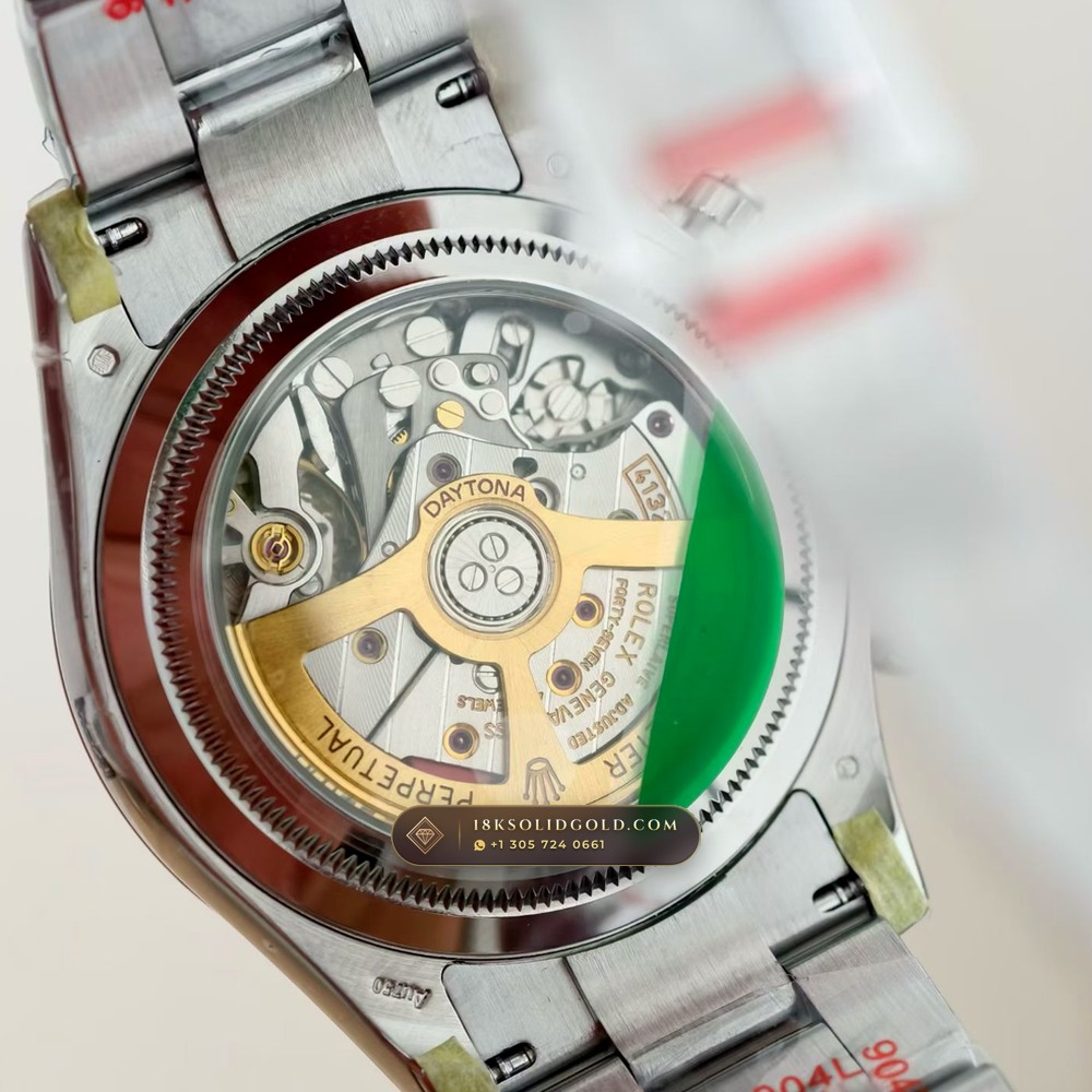 Rolex Cosmograph Daytona Le Mans 100th Anniversary 18K White Gold Geneva Atelier Spec Reference 126529LN — Hallmarked Edition — Studio Gallery Plate VII in 18K White Gold Au750 (216.8g Verified Mass, Rolex Manufacture Cal. 4132 - 24h Le Mans)