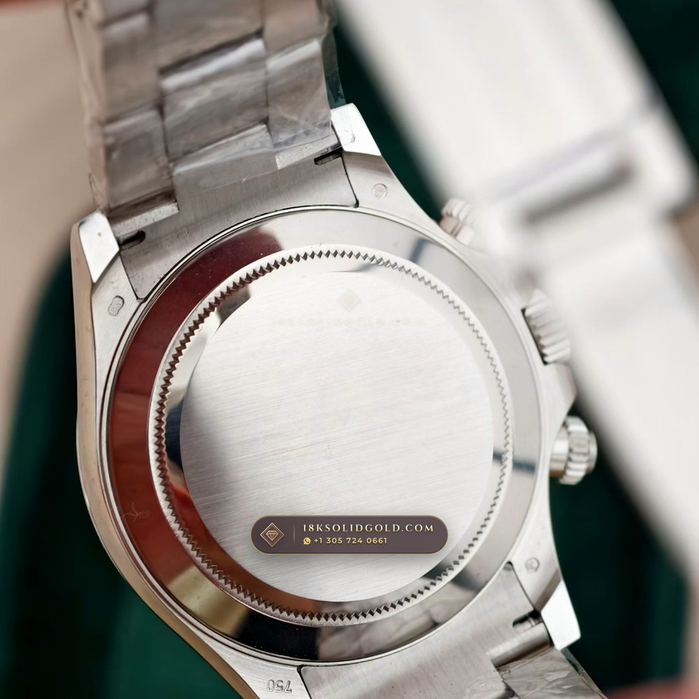 Rolex Cosmograph Daytona Gibeon Meteorite Dial 18K White Gold Reference 116509 — Hallmarked Edition — Studio Gallery Plate VII in 18K White Gold Au750 (216.9g Verified Mass, Rolex Manufacture Cal. 4130 - 72h Power Reserve)