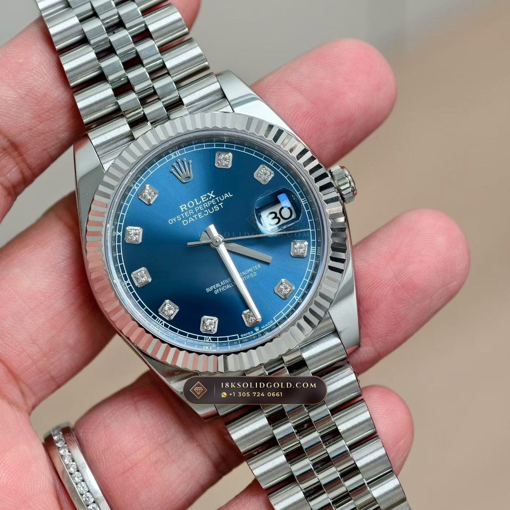Rolex Datejust 41 Deep Crystal Optics Reference 126331 — Salon Edition angle 2