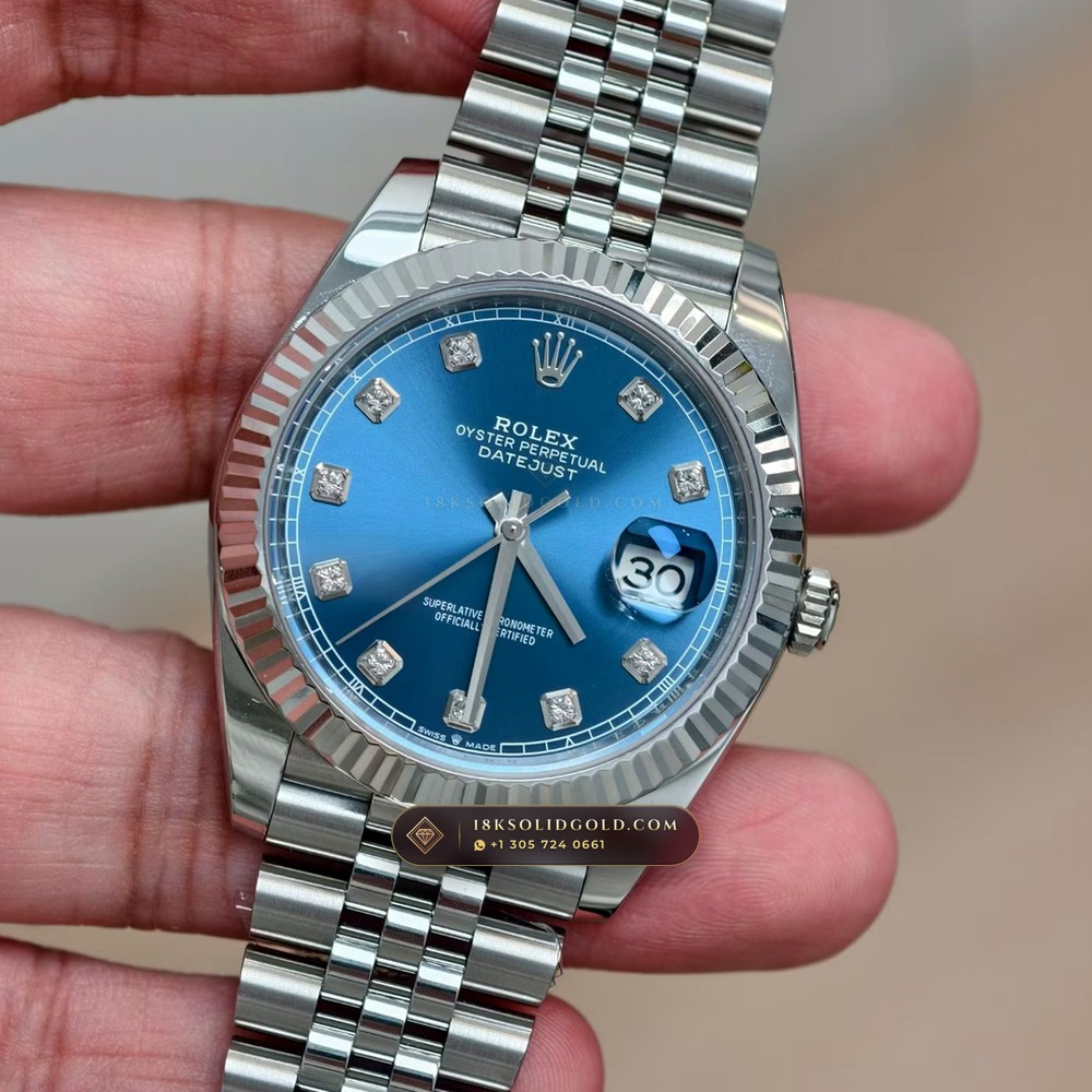 Rolex Datejust 41 Deep Crystal Optics Reference 126331 — Salon Edition angle 3