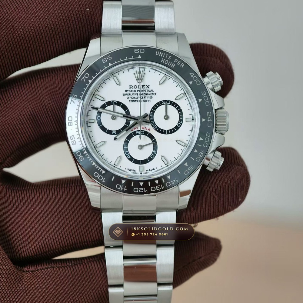 Rolex Cosmograph Daytona Reference 126500 — Salon Edition angle 2