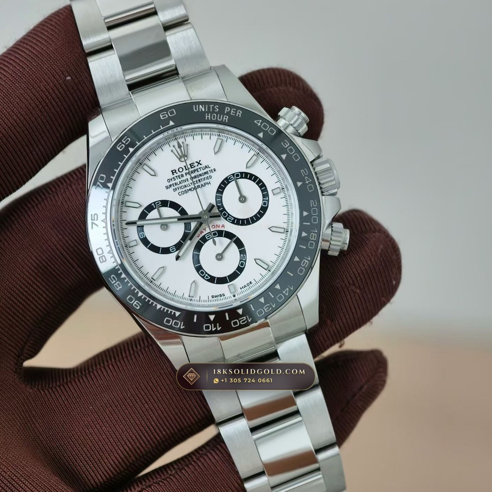 Rolex Cosmograph Daytona Reference 126500 — Salon Edition angle 3