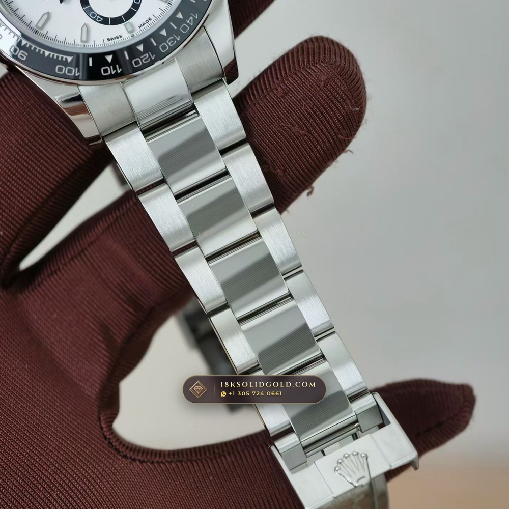 Rolex Cosmograph Daytona Reference 126500 — Salon Edition — Studio Gallery Plate VII in 904L Stainless Steel Custom Architecture (143.9g Verified Mass, Rolex Manufacture Cal. 4131 - 72h Power Reserve)