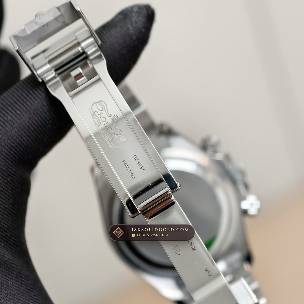 Rolex Cosmograph Daytona Custom SW Dial Reference 126500 — Salon Edition — Studio Gallery Plate VIII in 904L Stainless Steel Custom Architecture (143.3g Verified Mass, Rolex Manufacture Cal. 4131 - 72h Power Reserve)