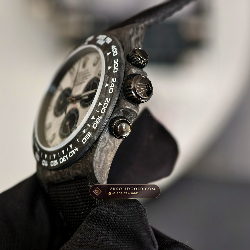 Rolex Cosmograph Daytona Gibeon Meteorite Dial Reference 116500LN — Salon Edition angle 2