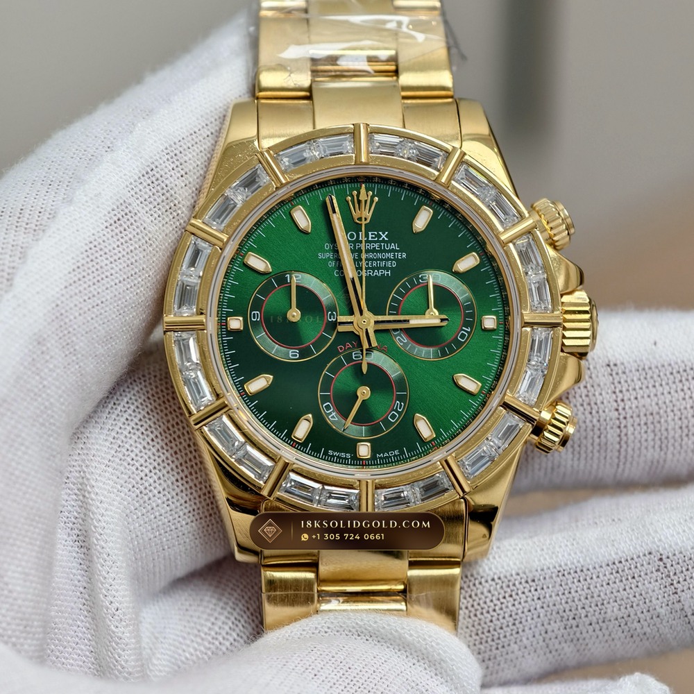 Rolex Cosmograph Daytona 18K Yellow Gold Reference 116568TBR — Hallmarked Edition
