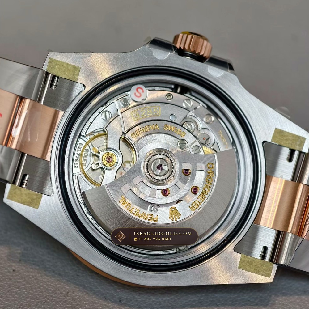 Rolex GMT-Master II Reference 126711CHNR — Salon Edition — Studio Gallery Plate VIII in 18K Gold & 904L Oystersteel Rolesor (172.7g Verified Mass, Rolex Manufacture Cal. 3285 - 70h Power Reserve)