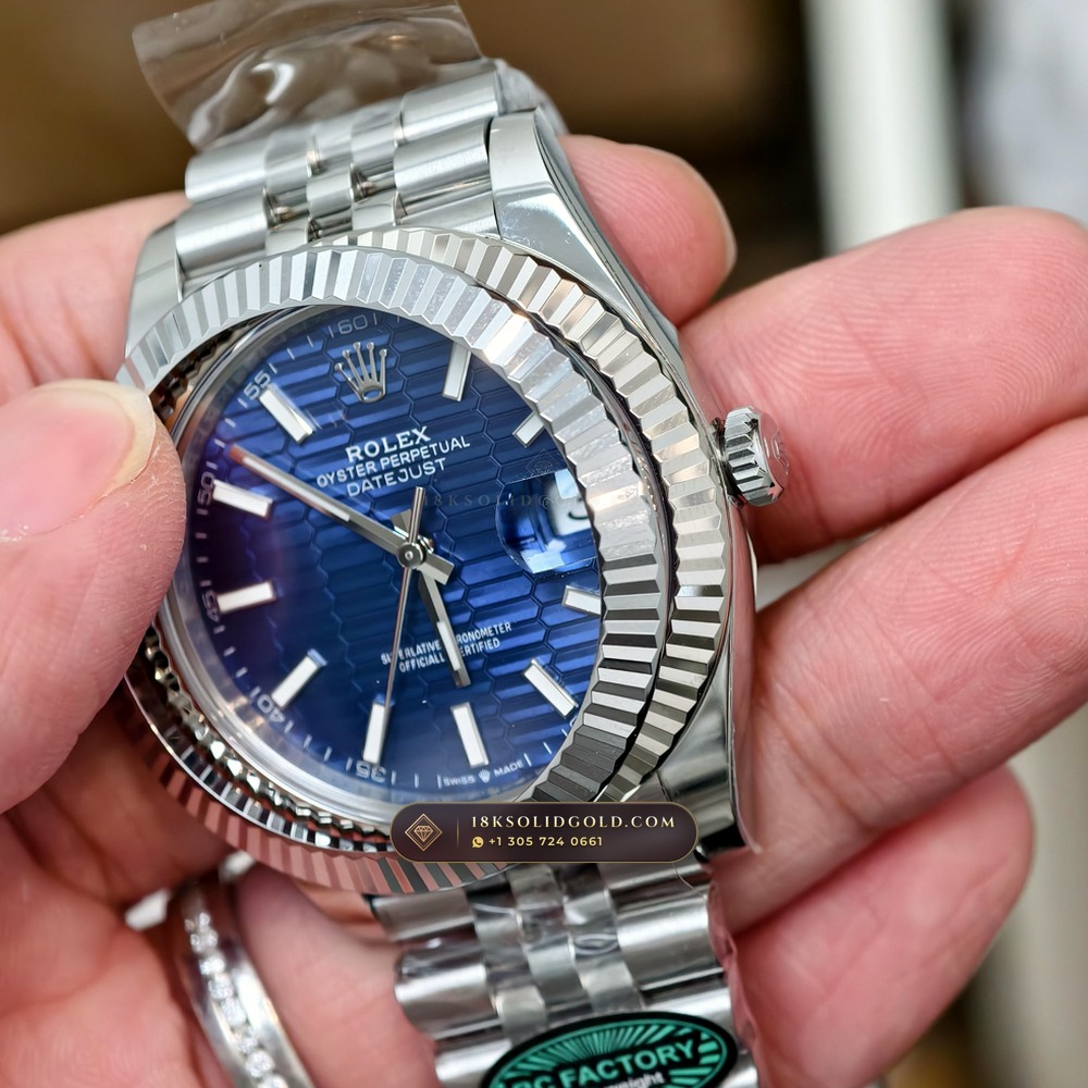 Rolex Datejust 41 Geneva Atelier Spec Reference 126331 — Salon Edition angle 3