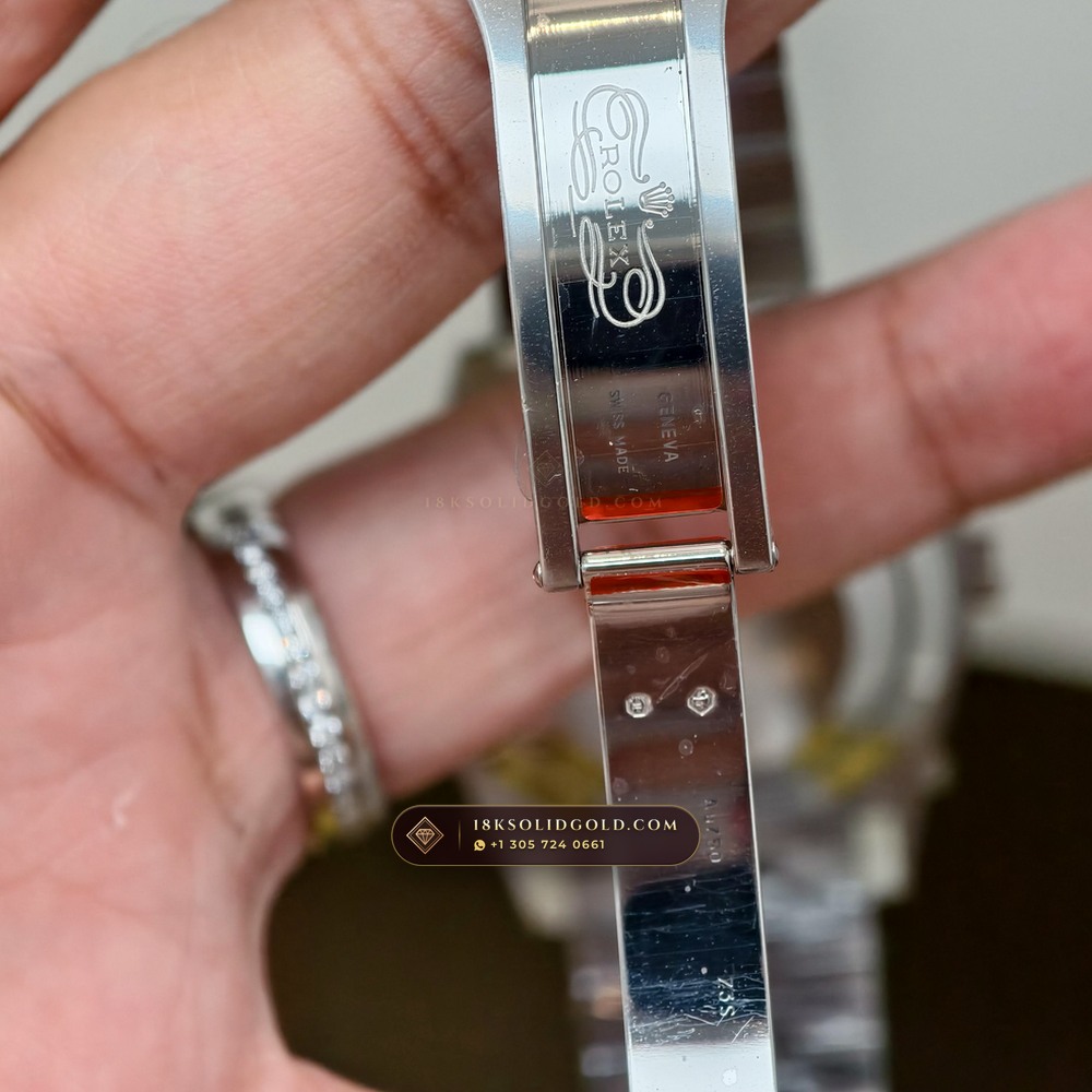 Rolex Day-Date 40 950 Platinum Geneva Atelier Spec Reference 228236 — Hallmarked Edition — Studio Gallery Plate IX in 950 Platinum Pt950 (280.1g Verified Mass, Rolex Manufacture Cal. 3255 - 70h Power Reserve)
