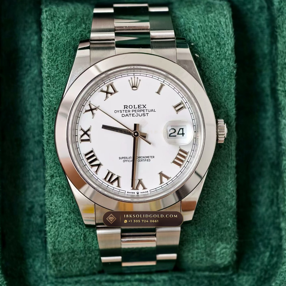 Rolex Datejust 41 Authentic OEM Dial Reference 126300 — Salon Edition