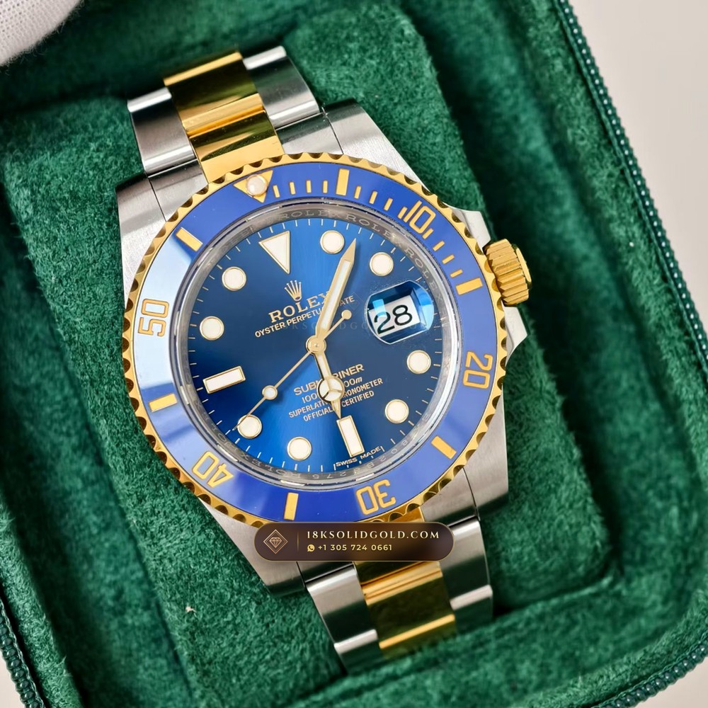 Rolex Submariner Date Reference 116613 — Salon Edition angle 2