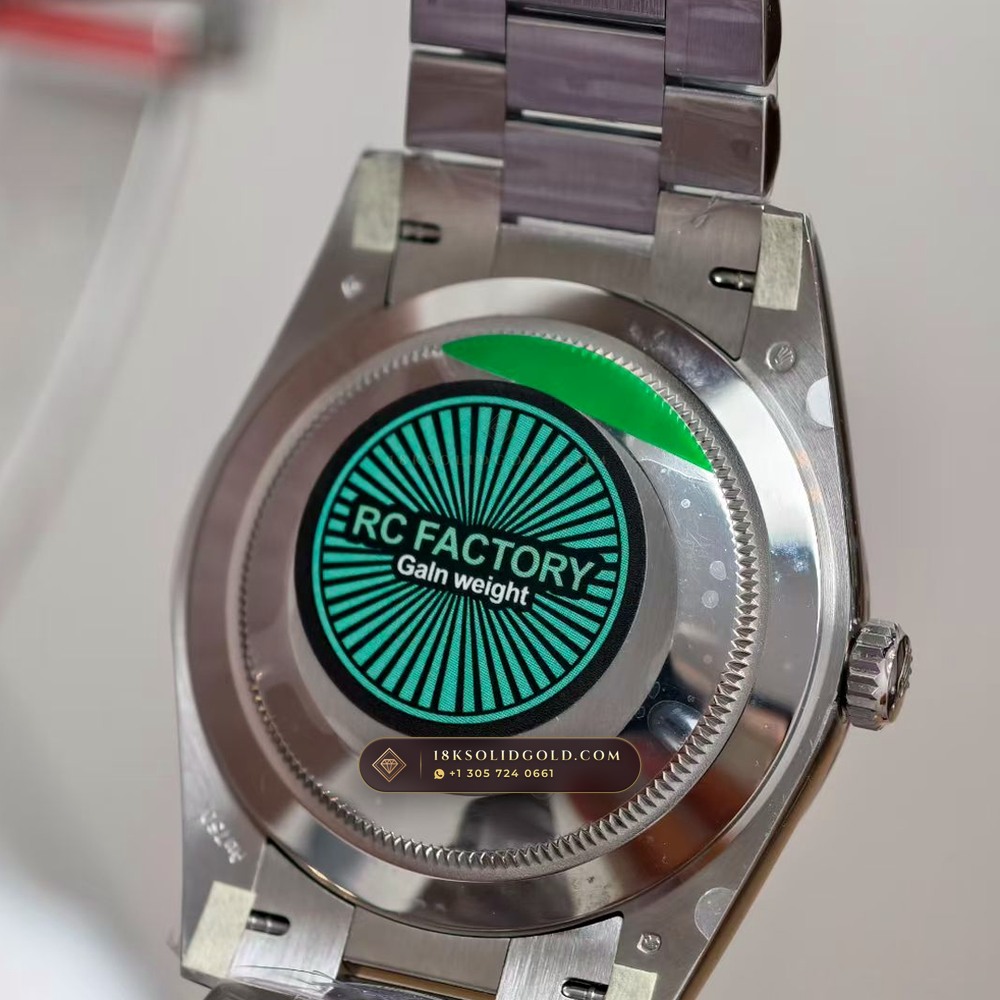 Rolex Day-Date 40 Graduated Blue Ombre Dial 18K White Gold Reference 228239 — Hallmarked Edition — Studio Gallery Plate VII in 18K White Gold Au750 (210.6g Verified Mass, Rolex Manufacture Cal. 3255 - 70h Power Reserve)