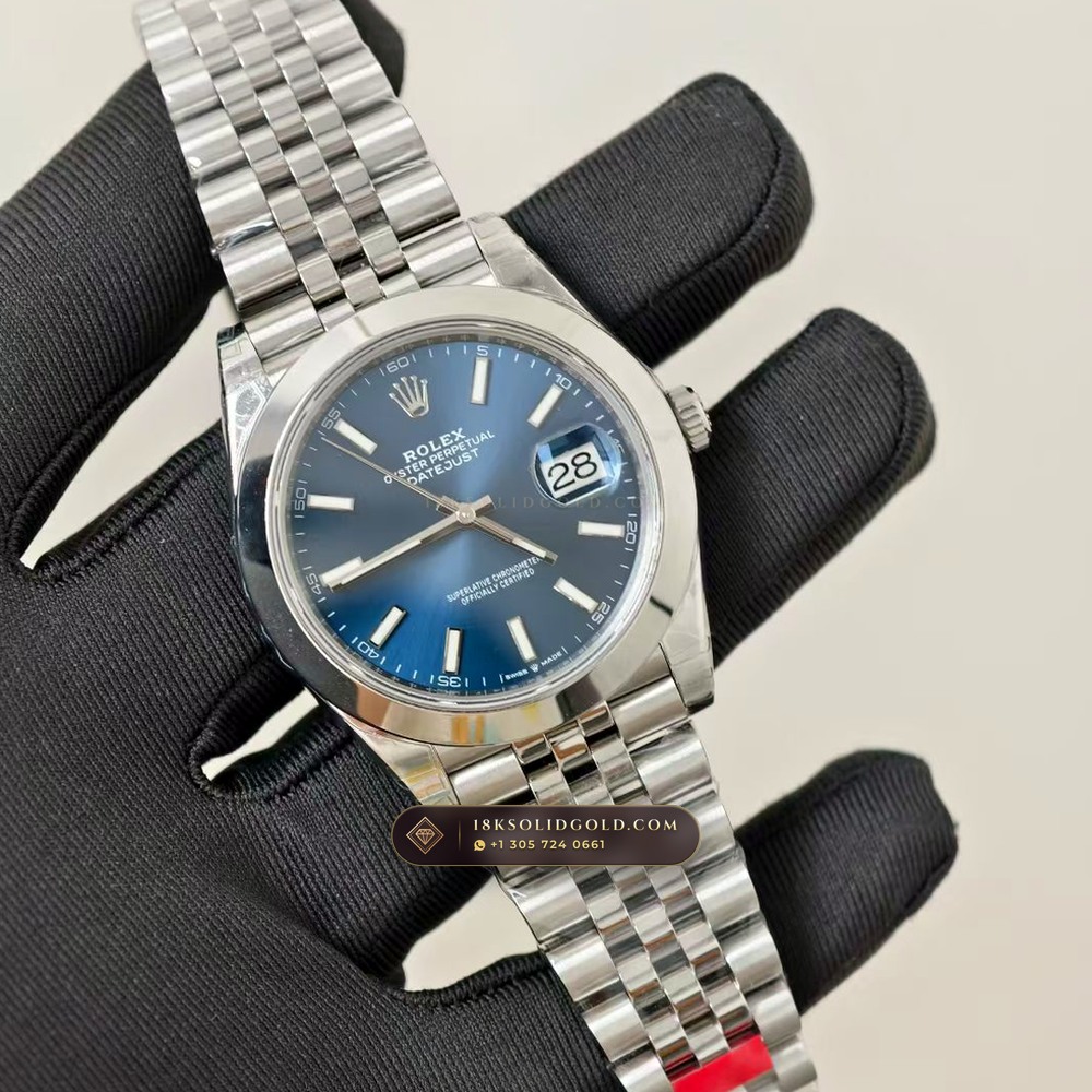 Rolex Datejust 41 Geneva Atelier Spec Reference 126300 — Salon Edition angle 2