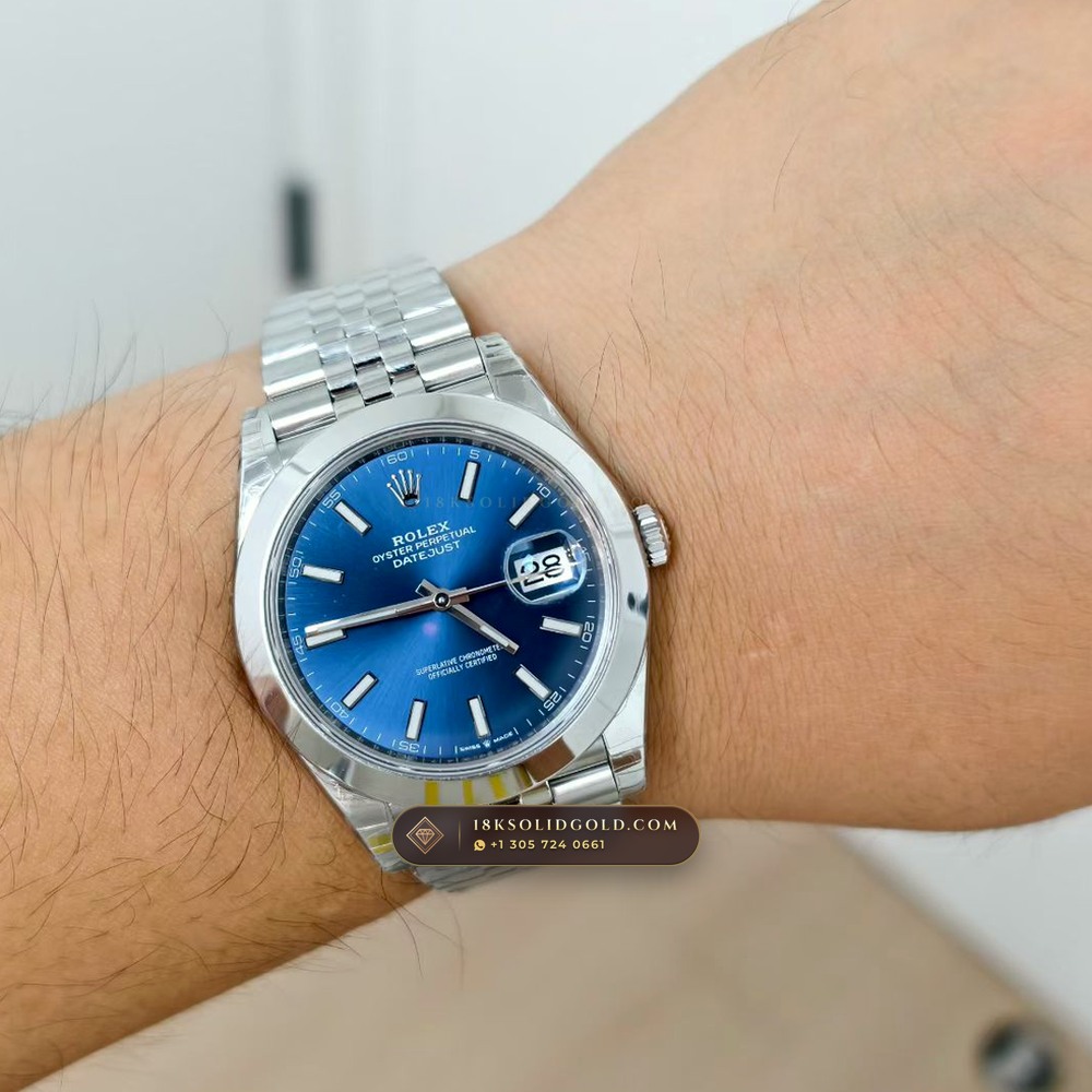 Rolex Datejust 41 Geneva Atelier Spec Reference 126300 — Salon Edition — Studio Gallery Plate VIII in 904L Stainless Steel Custom Architecture (136.6g Verified Mass, Rolex Manufacture Cal. 3235 - 70h Power Reserve)