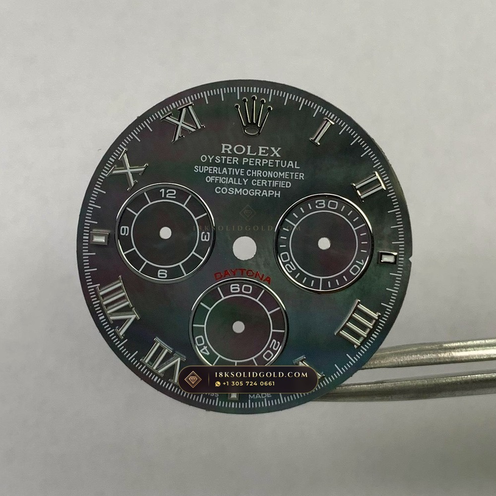 Rolex Cosmograph Daytona Tahitian Mother-of-Pearl Dial 18K White Gold Geneva Atelier Spec Reference 126509 — Hallmarked Edition