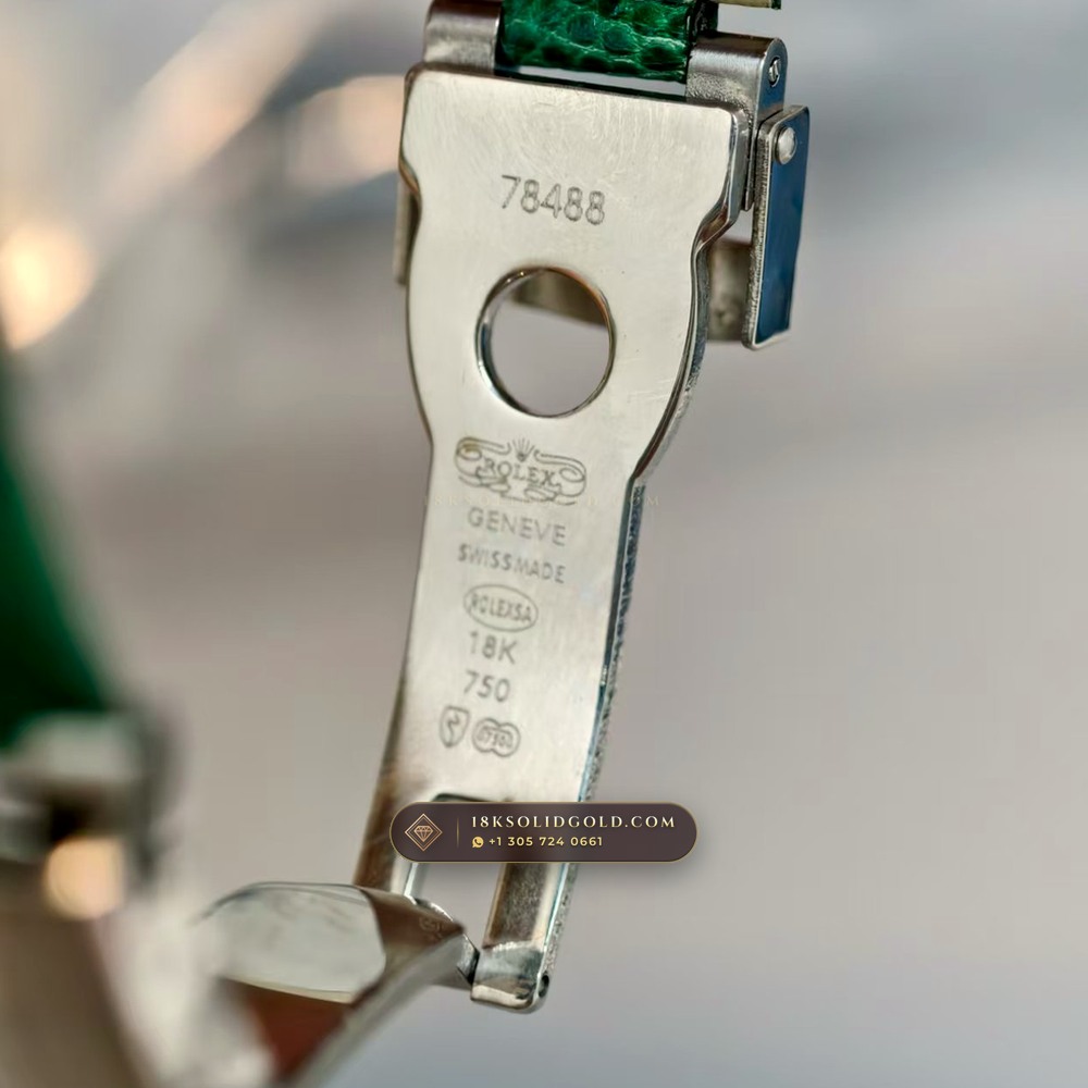 Rolex Cosmograph Daytona Beach Pink Mother-of-Pearl Strap Edition 18K White Gold Reference 116519 — Hallmarked Edition — Studio Gallery Plate VII in 18K White Gold Au750 (138.4g Verified Mass, Rolex Manufacture Cal. 4130 - 72h Power Reserve)