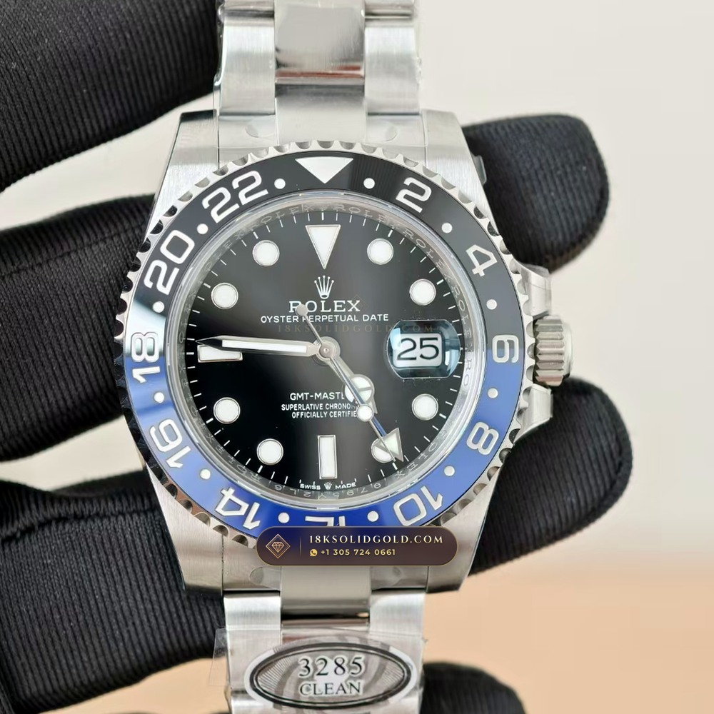 Rolex GMT-Master II Batman Blue & Black Oyster Reference 126710BLNR — Salon Edition
