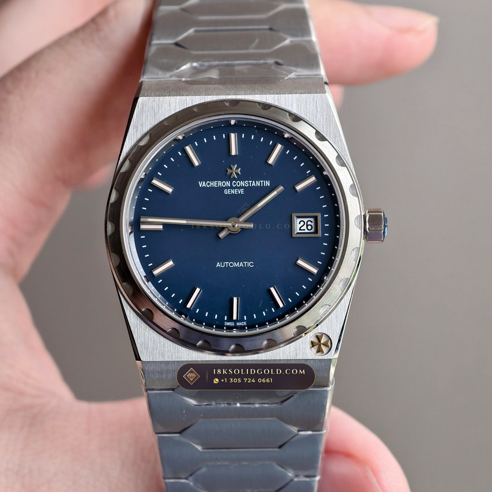 Vacheron Constantin Historiques 222 Jumbo 37mm Blue-Grey Dial Reference 4200H/222A-B934 — Salon Edition