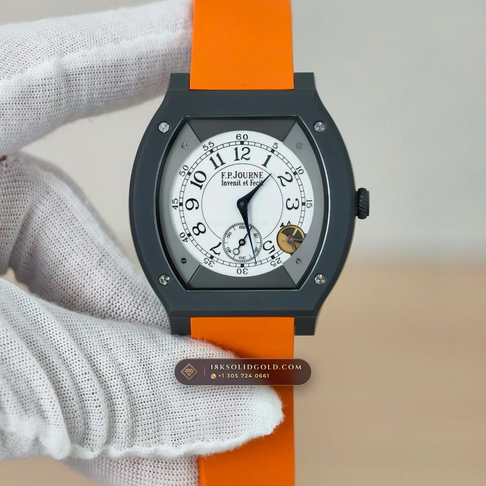 F.P. Journe Elegante 48mm Titalyt Luminescent Dial Reference EL-TI-48 — Salon Edition